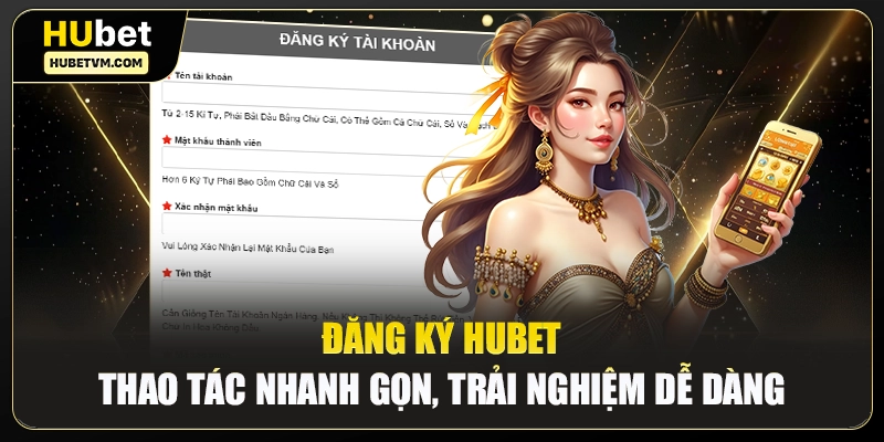 Đăng ký Hubet